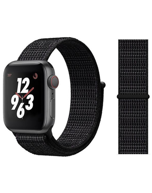 Nylon Soft Breathable Replacement Strap Sport Loop Band For Apple Watch ...